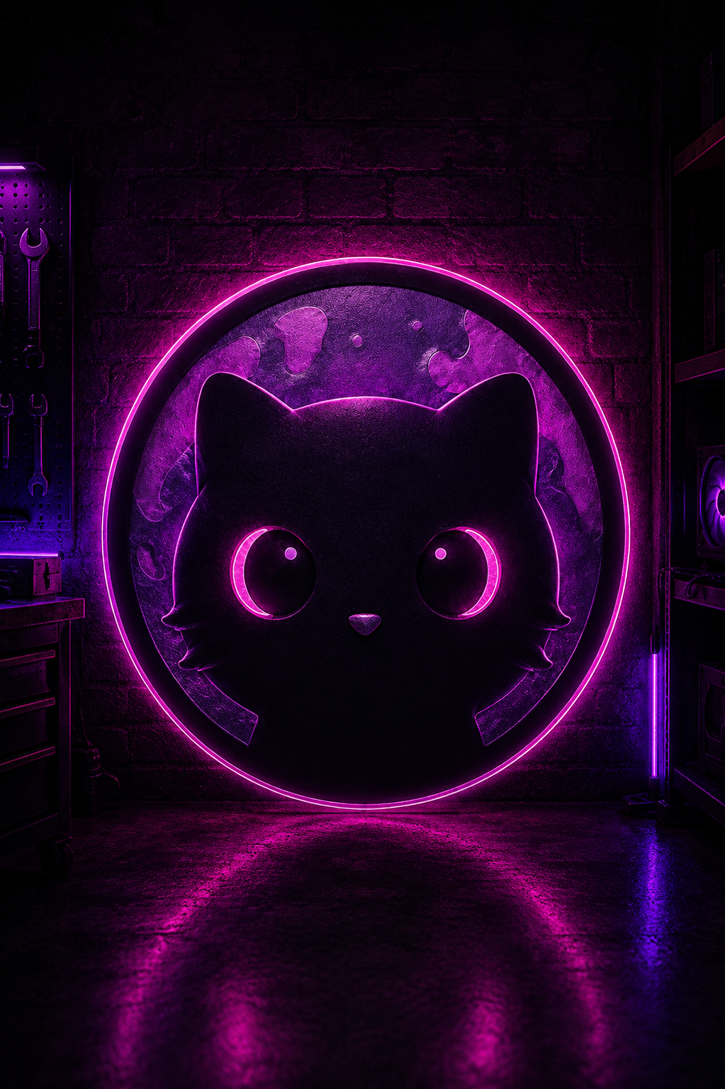 Screenshot der 3D Plattform Catworlds
