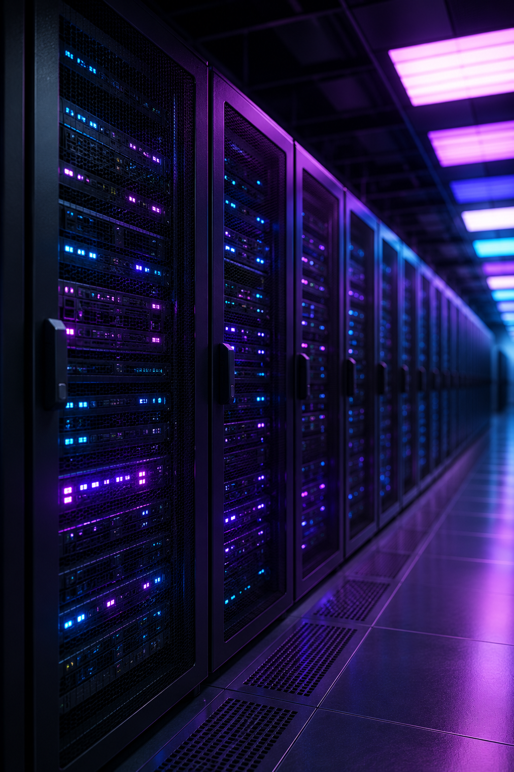 Foto des Homelab Serverschranks